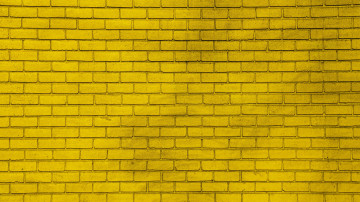 стена, жёлтый фон, кладка, кирпич, текстуры, поверхность, 3840х2160, 4к обои