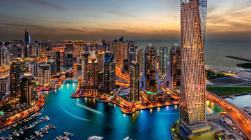 ultra hd 4k wallpaper, ночь, курортный город, Дубаи, ОАЭ, здания, небоскребы, архитектура, Объединенные Арабские Эмираты, Resort city, Dubai, UAE, buildings, skyscrapers, architecture, United Arab Emirates