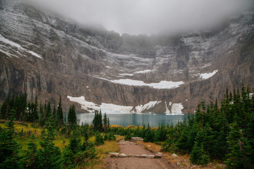 Фото бесплатно погода, горные формы рельефа, хребет, туман, горы, вид с высоты