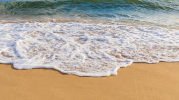море, берег, волны, песок, пляж