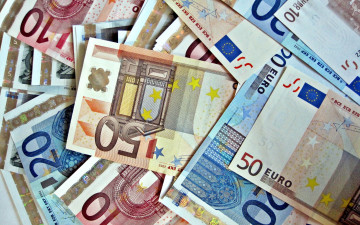 деньги, евро, валюта, фон, money, euro, currency, background, 2560х1600