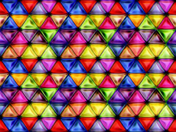 мозаика, текстура, треугольники, разноцветные, 5К обои, mosaic, texture, triangles, multicolored, 5K wallpaper