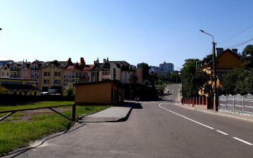город, улица, Трускавец, Украина, 3840х2400 4к обои