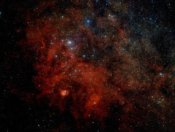 5880х4450 6К обои космос, 54-кратный обзорный телескоп h ii созвездия Ориона