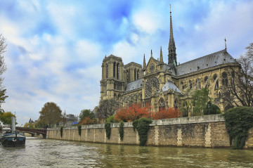 Фото бесплатно река, Нотр-Дам-де-Пари, Париж, Франция