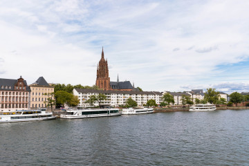 Фото бесплатно города, Германия, речной катер, река