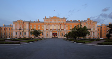 Воронцовский дворец, Санкт-Петербург, вечер, город, архитектура, достопримечательность
