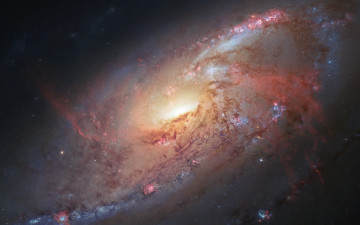 Фото бесплатно спиральная галактика, туманность, звезды
