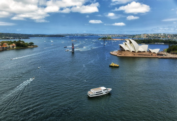 Фото бесплатно Австралия, корабли, Сидней, море, корабли