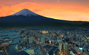 Фото бесплатно Япония, горы, мир, фудзияма