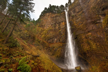 Фото бесплатно США, скалы, обрыв, водопад, природа