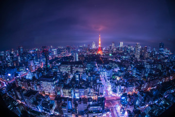 Фото бесплатно Tower Tokyo, Токио, Япония