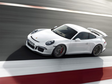 Фото бесплатно суперкар, Porsche 9 GT3, автомобиль, белый, купе