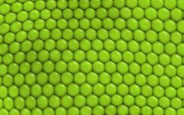 шестигранники ярко-зеленый фон 1920х1200 hd full