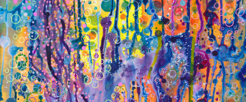 абстракция, краски, размытость, 4К обои, abstraction, paint, blur, 4K wallpaper