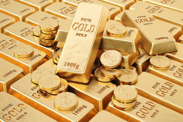 4500х3000, 4К обои, 1 кг слитки золота, золотые монеты, деньги, валюта
