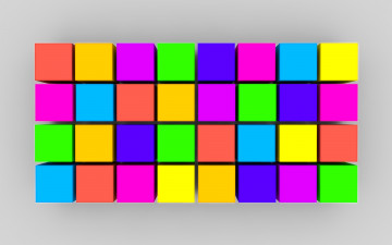 squares, cubes, colorful, bright wallpaper, квадраты, кубики, разноцветные, яркие обои