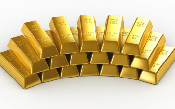 слитки золота, ценность, валюта, заставки, скачать, bars of gold, value, currency, screensavers download