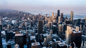Фото бесплатно Чикаго, городской пейзаж, здания