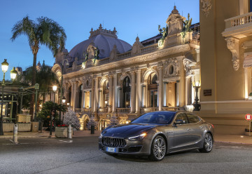 Фото бесплатно Maserati Ghibli, роскошные автомобили, здание, архитектура