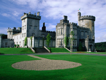Dromoland Castle, Ennis, County Clare, Ireland, Дромолендский замок, Эннис, графство Клэр, Ирландия, обои
