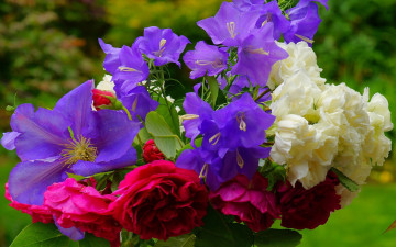 цветы, красивый букет, весна, яркие, обои, заставки на рабочий стол, Flowers, beautiful bouquet, spring, bright, wallpaper, screensavers
