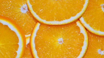3840х2160 нарезанные апельсины цитрусовые