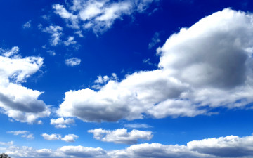 природа, белые облака, голубое небо, 3840х2400, 4к обои