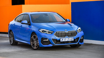 Фото бесплатно синий, bmw 218i gran coupe m sport, машины, 3840х2160 4к обои