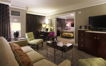 Фото бесплатно отель, комфорт, мебель, номер люкс, двухкомнатный, интерьер