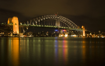 Мост, Харбор-Бридж, Сидней обои 2560x1600, скачать, Bridge, Sydney Harbour Bridge, Sydney 2560x1600 wallpaper, download
