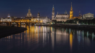 Фото бесплатно Дрезден, Германия, река