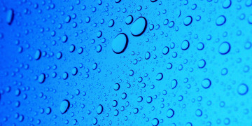 raindrops, текстуры, голубой фон, капли дождя