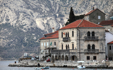 Фото бесплатно Черногорцы, отель, озеро, горы