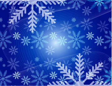Фото бесплатно фон, абстракция, снежинки, текстура, синий фон, зимняя тема