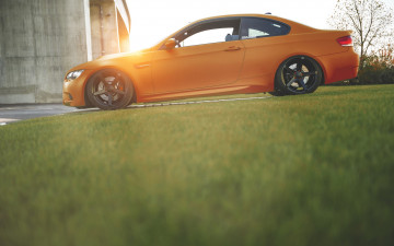 Фото бесплатно BMW M3, авто, оранжевый