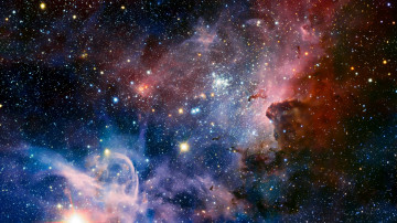 Туманность, космос, звезды, Галактика, обои на рабочий стол, Nebula, space, stars, galaxy, desktop wallpapers