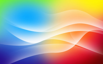 абстракция, волны, цвета радуги, яркие обои для рабочего стола, abstract, wave, rainbow colors, bright wallpaper