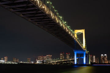 Фото бесплатно Япония, Токио, мост, ночной город