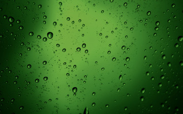текстуры, капли на стекле, зеленый фон, обои для рабочего стола, drops on the glass, green background, wallpaper