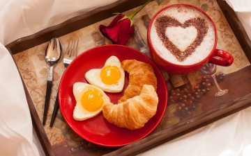 Шикарный романтический завтрак