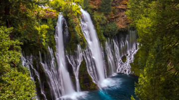 Фото бесплатно водопад, Калифорния, поток воды, природа