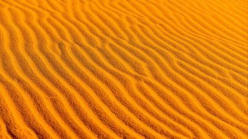 пустыня, оранжевый песок, дюны, поверхность, текстуры, 3840х2160, 4к обои