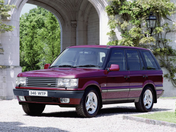 Range Rover вишневый цвет, внедорожник, полный привод