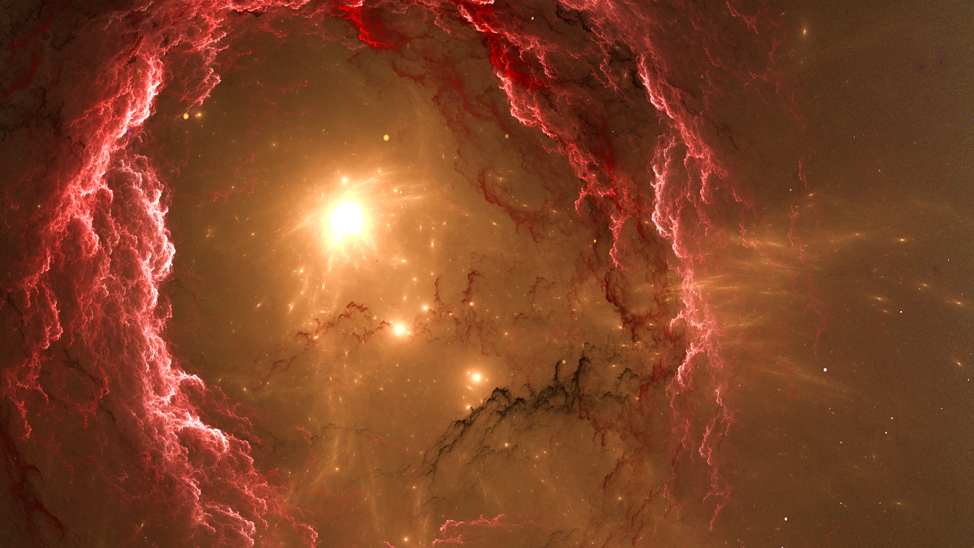 Фото бесплатно космос, скопление звезд, туманность, Вселенная, 3840х2160 4к обои