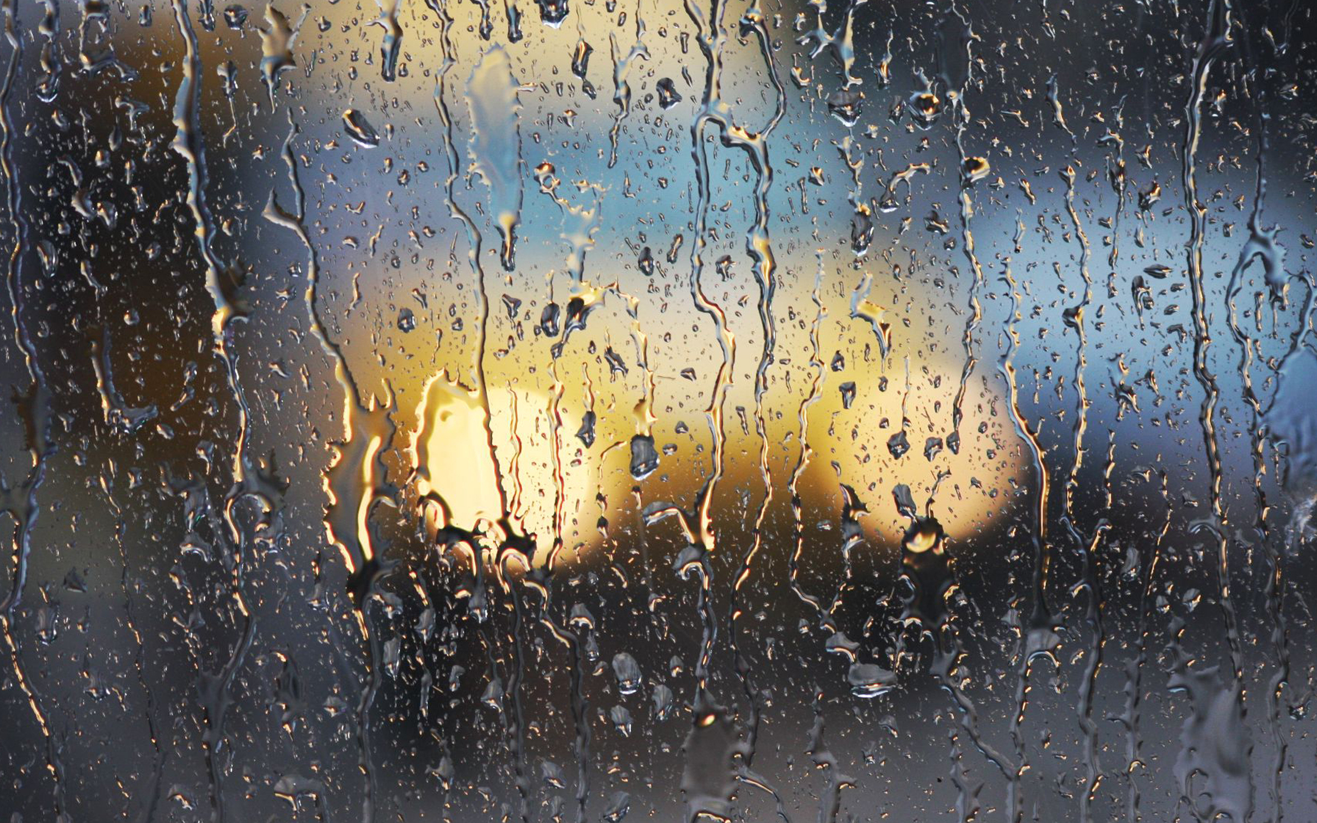 текстура, дождь на стекле, свет, размытость, обои на рабочий стол, Texture, rain on the glass, light, blur, wallpaper on your desktop