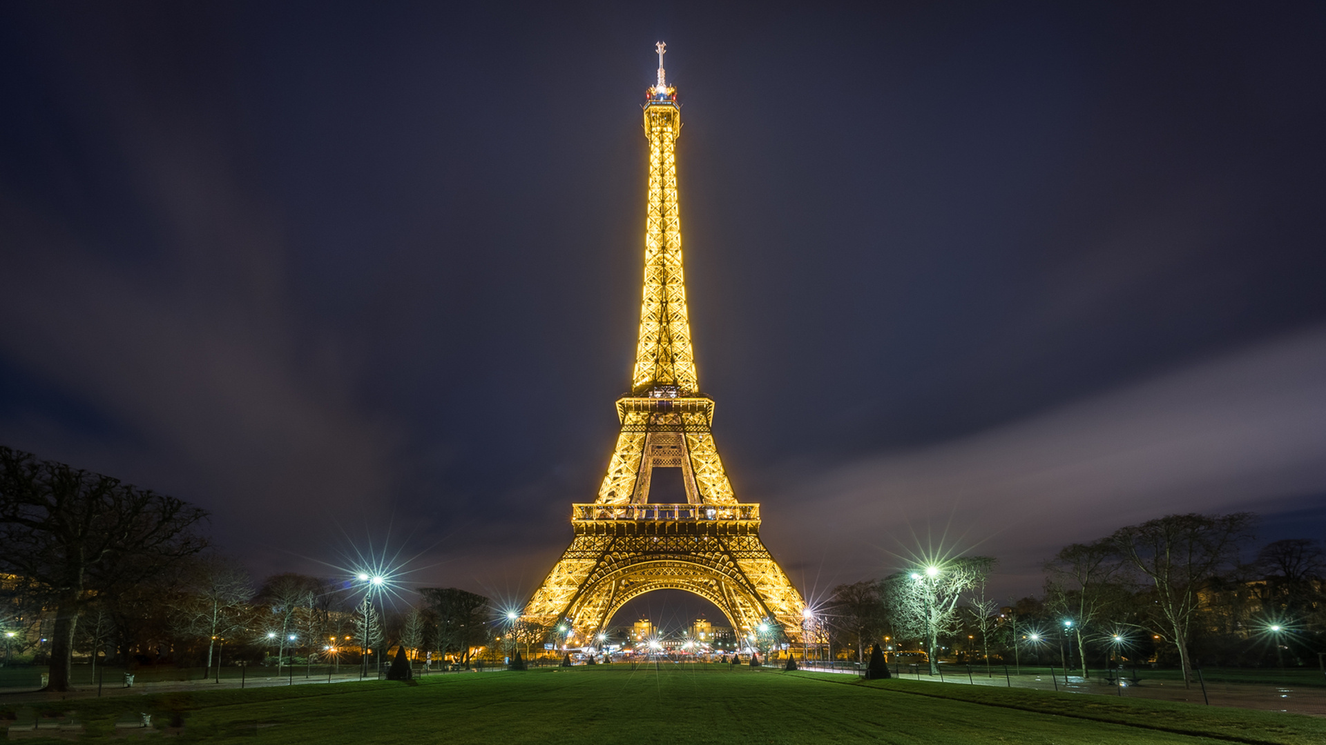 Париж, Эйфелева башня, ночной город, Франция, архитектура, обои скачать, Paris, Eiffel Tower, night city, France, architecture, wallpaper download