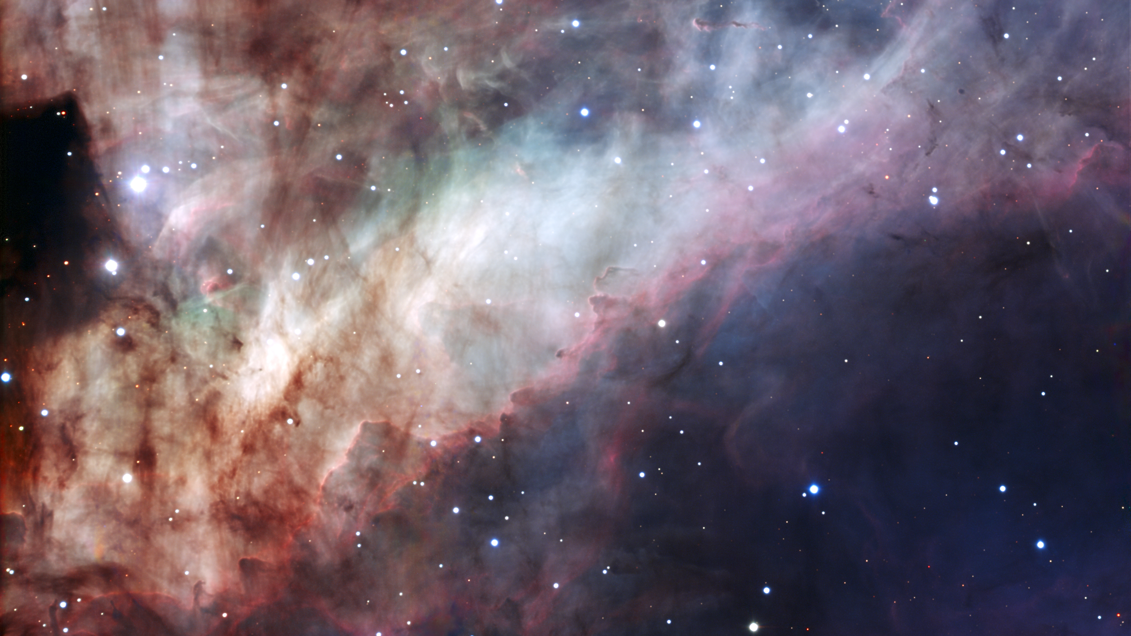 The Omega Nebula 4К wallpaper, 3840х2160