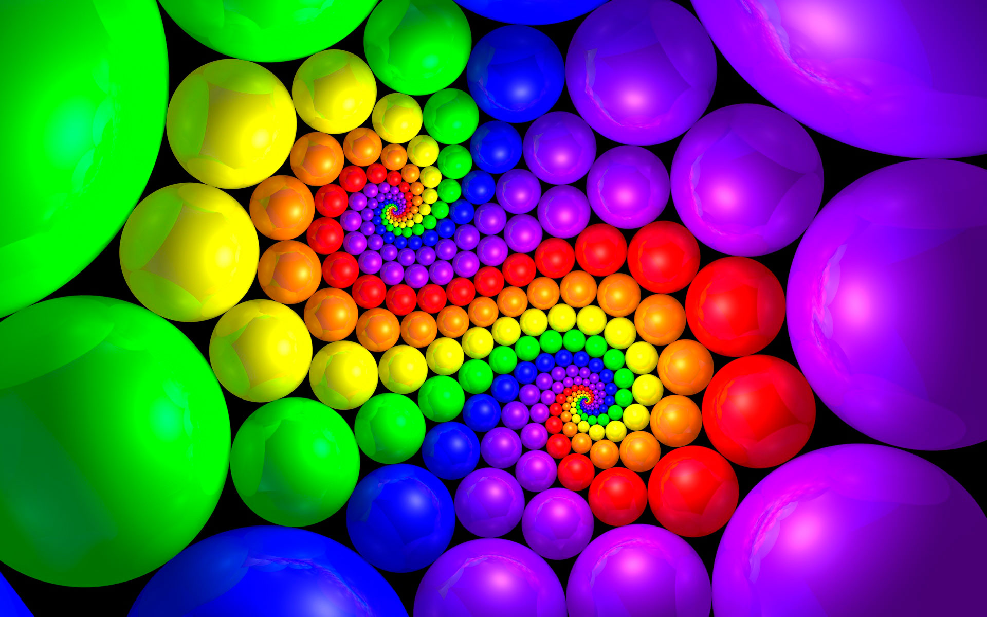 абстракция, разноцветные шары, орнамент из шаров, красивые обои на ваш рабочий стол, abstraction, colorful balls, ornament of balls, beautiful wallpaper on your desktop