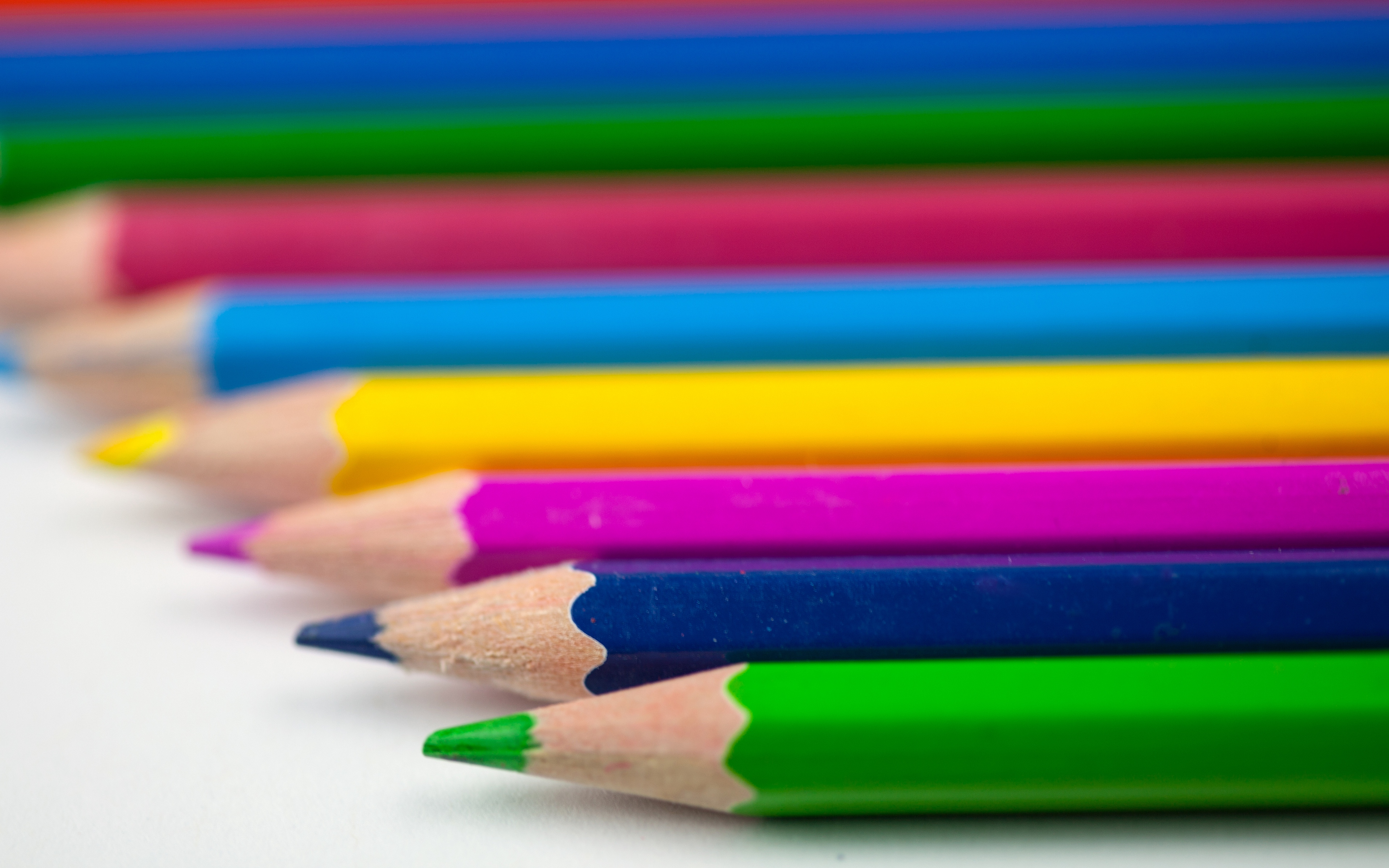 4К обои, разноцветные карандаши, разное, креативное фото, 4K wallpapers, multi-colored pencils, various, creative photo